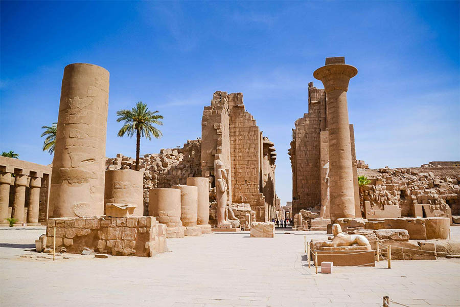 Karnak - templos Egipcios